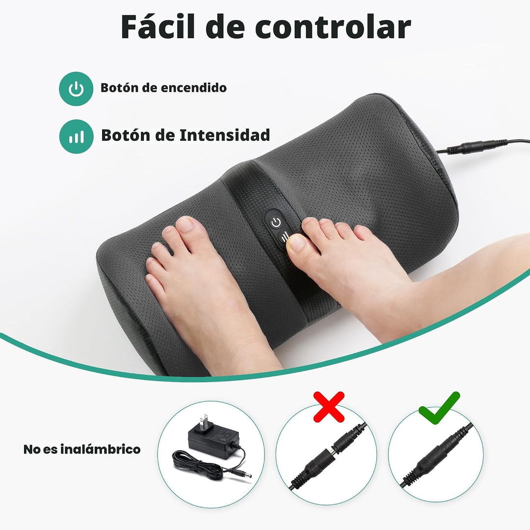 Medcursor - Masajeador de pies Shiatsu con calor | Masajeador de pi...