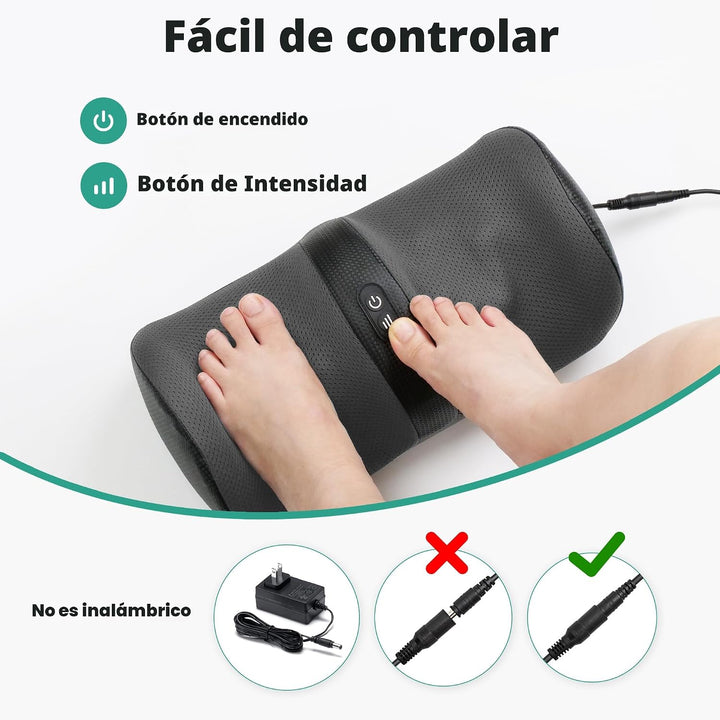 Medcursor - Masajeador de pies Shiatsu con calor | Masajeador de pi...