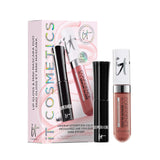 IT Cosmetics Unwrap - Juego de maquillaje de rímel de color y brill...