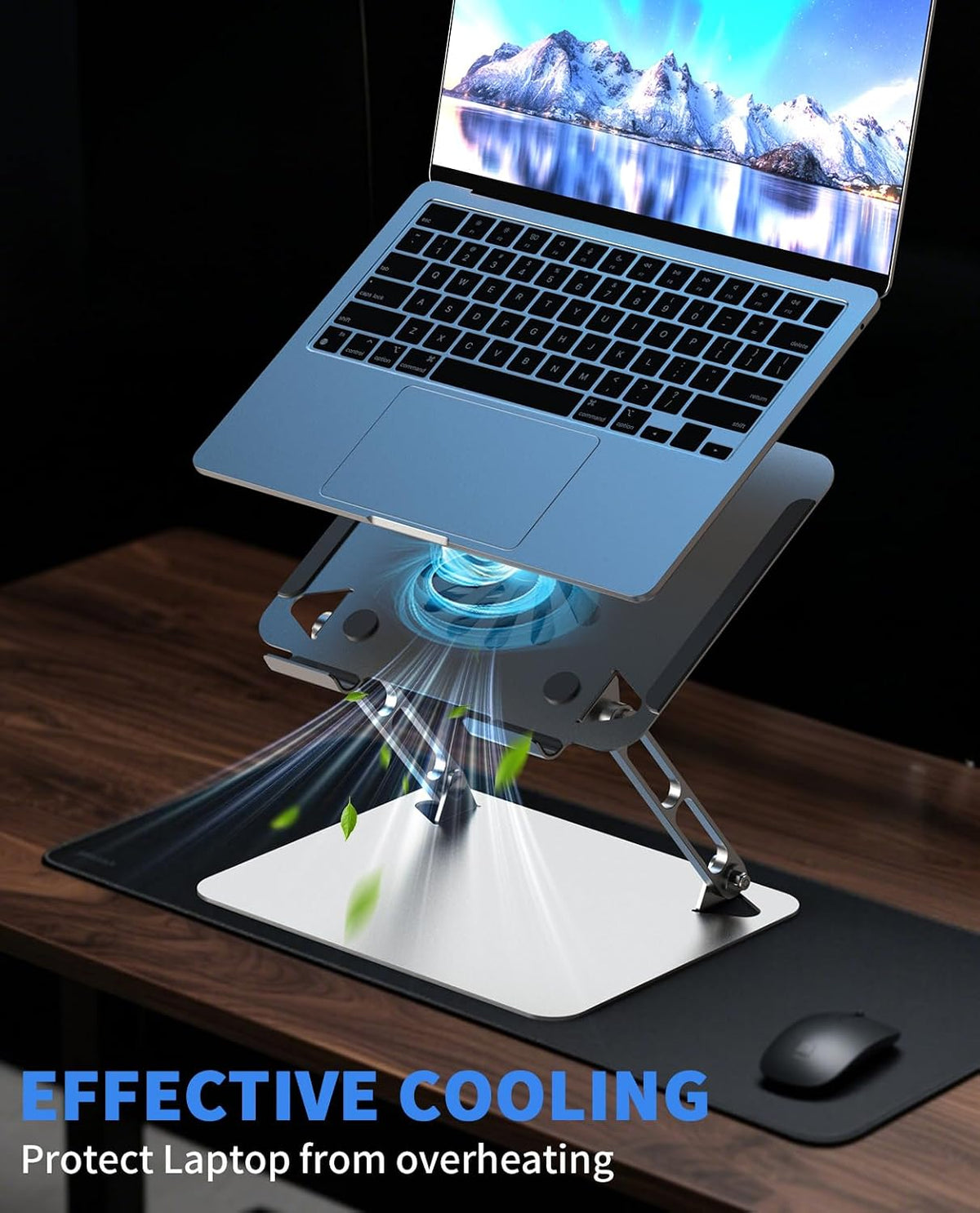 SOUNDANCE Almohadilla de enfriamiento ajustable para laptop, 4