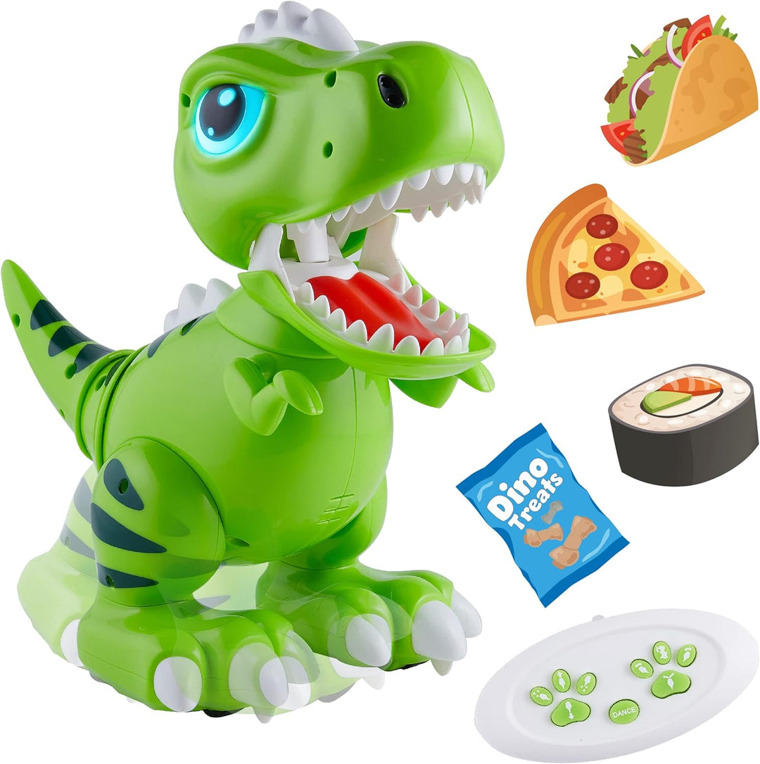 Robo Pets T-Rex - Juguete de dinosaurio para niños y niñas, robot d...