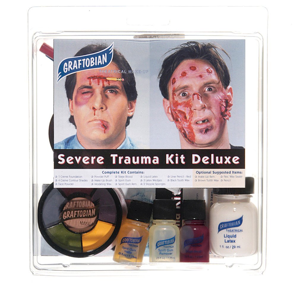 Graftobian Kit de maquillaje especial FX para trauma severo de lujo