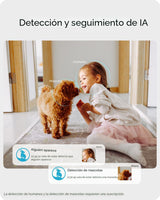 Cámara de seguridad 2K, cámara para bebé y perros blurams 360 grado...