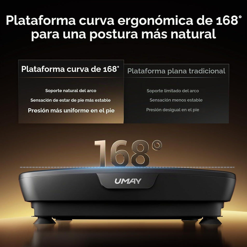 UMAY La máquina curvada del ejercicio de la placa de la vibración 120