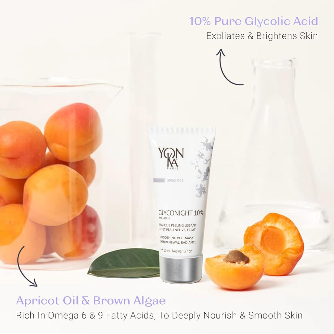 Yon-Ka Glyconight - Máscara facial antienvejecimiento, renovación d...