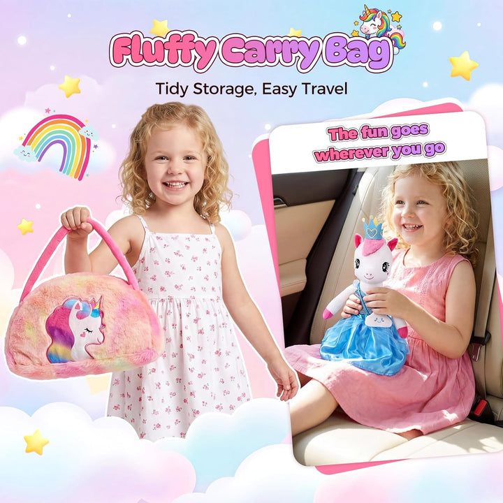Esjay Juguetes de unicornio para niñas de 4 a 6 años, regalos de re...