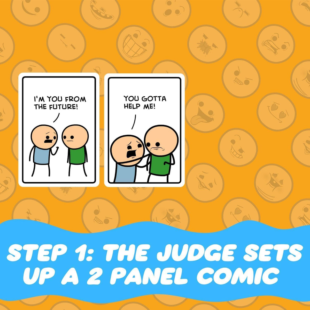 Joking Hazard by Cyanide & Happiness - Más de 360 tarjetas de cómics divertidas e inapropiadas, divertidos juegos de fiesta | Incluye tarjetas para añadir tus propias palabras