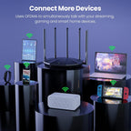 Tenda Router WiFi 6 para el hogar, enrutador Gigabit de doble banda
