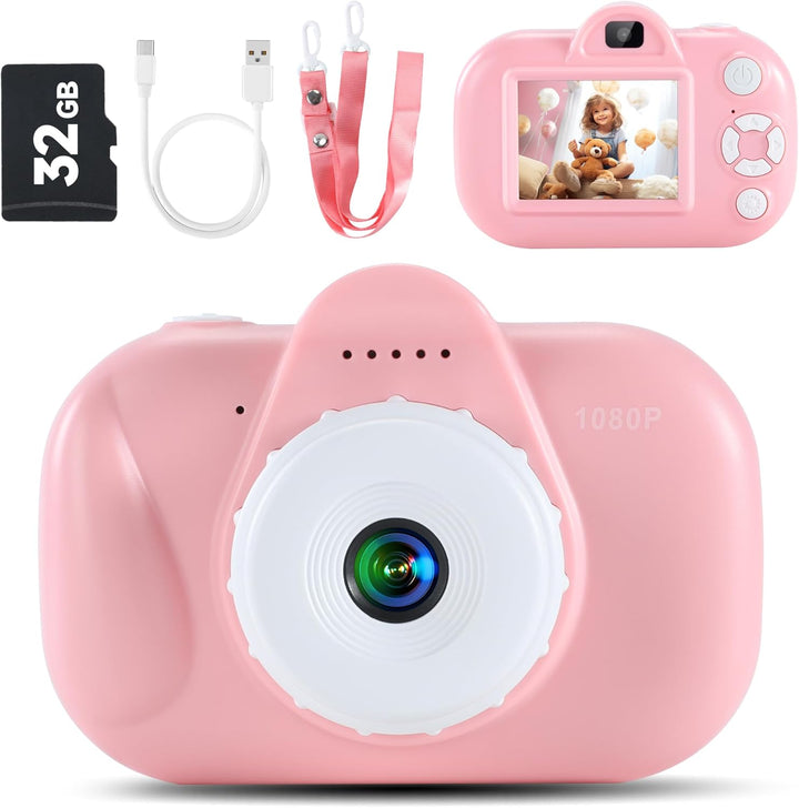 YEEHAO Cámara infantil para niños pequeños, juguetes para niñas y n...