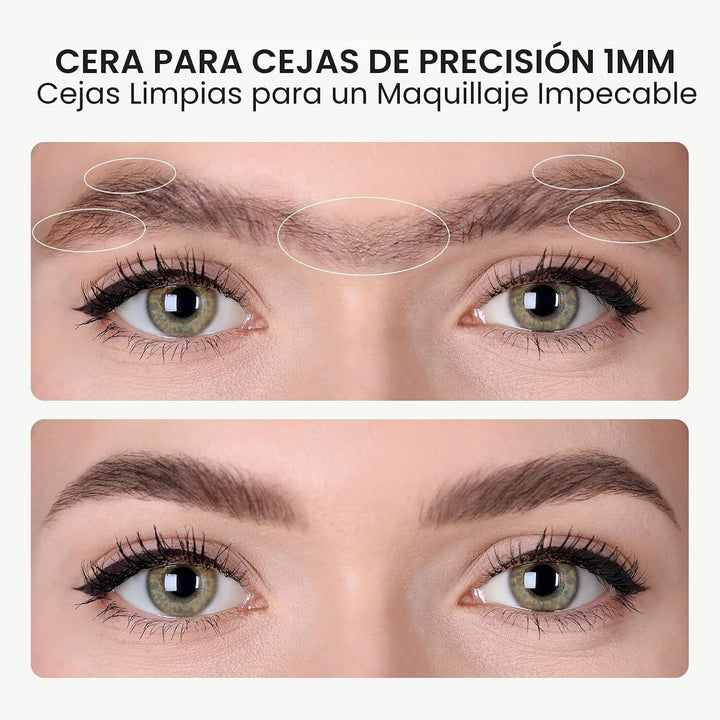 AUZEAL Mini kit de depilación facial para mujeres, kit de depilació...