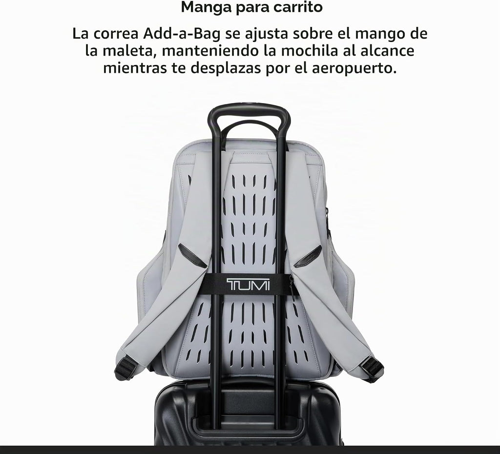 TUMI Axis Mochila grande de 25 litros, se adapta a portátiles de hasta 15
