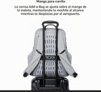 TUMI Axis Mochila grande de 25 litros, se adapta a portátiles de hasta 15