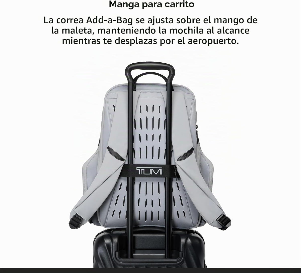TUMI Axis Mochila grande de 25 litros, se adapta a portátiles de hasta 15