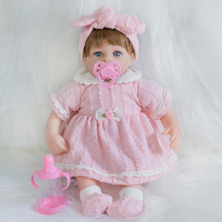 ENADOLL Muñeca realista de bebé recién nacida, muñecas realistas de...