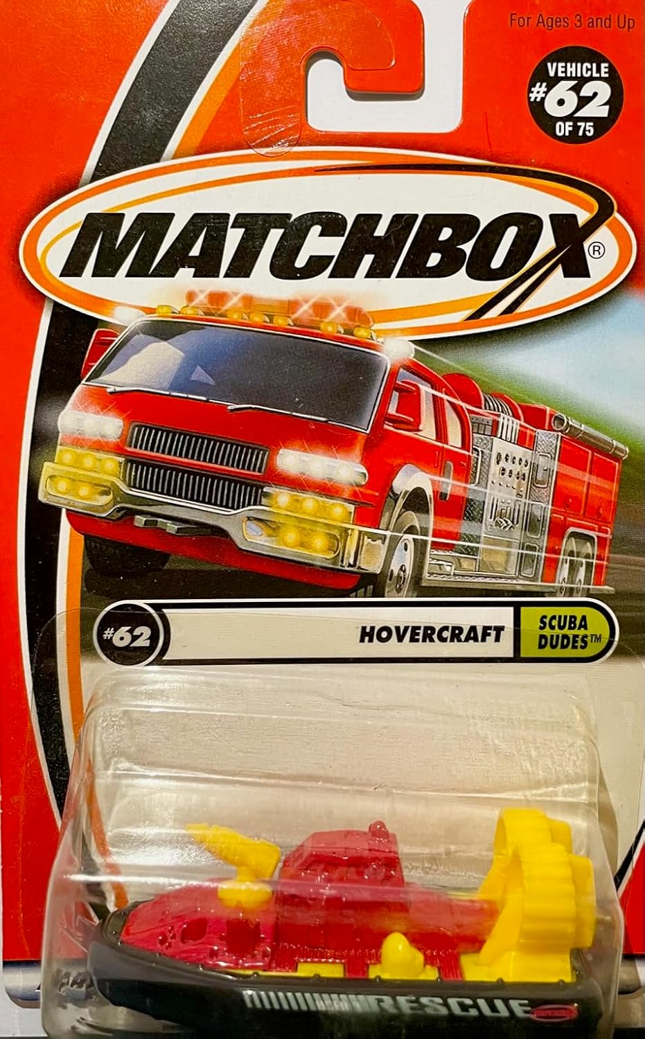 Matchbox 2000 #62 Buceo Dudes Hovercraft 62 de 75