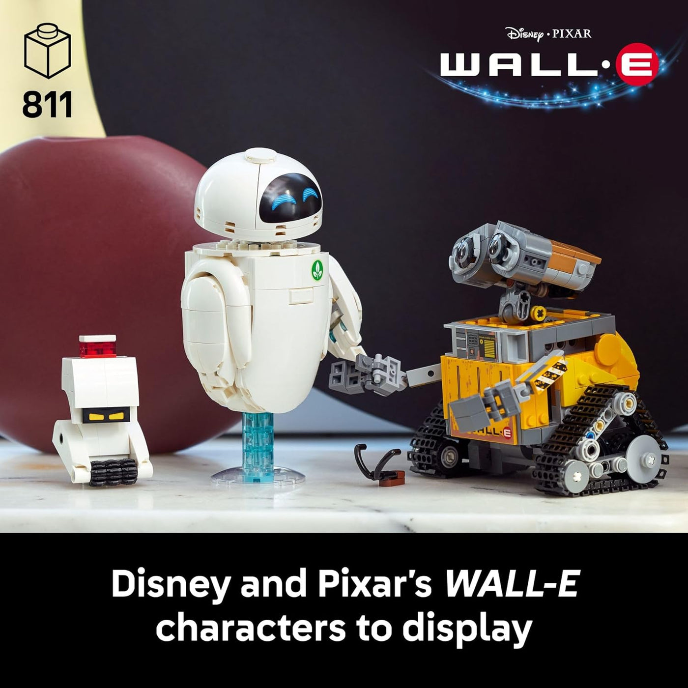LEGO Disney Pixar Wall-E EVE - Juego de construcción