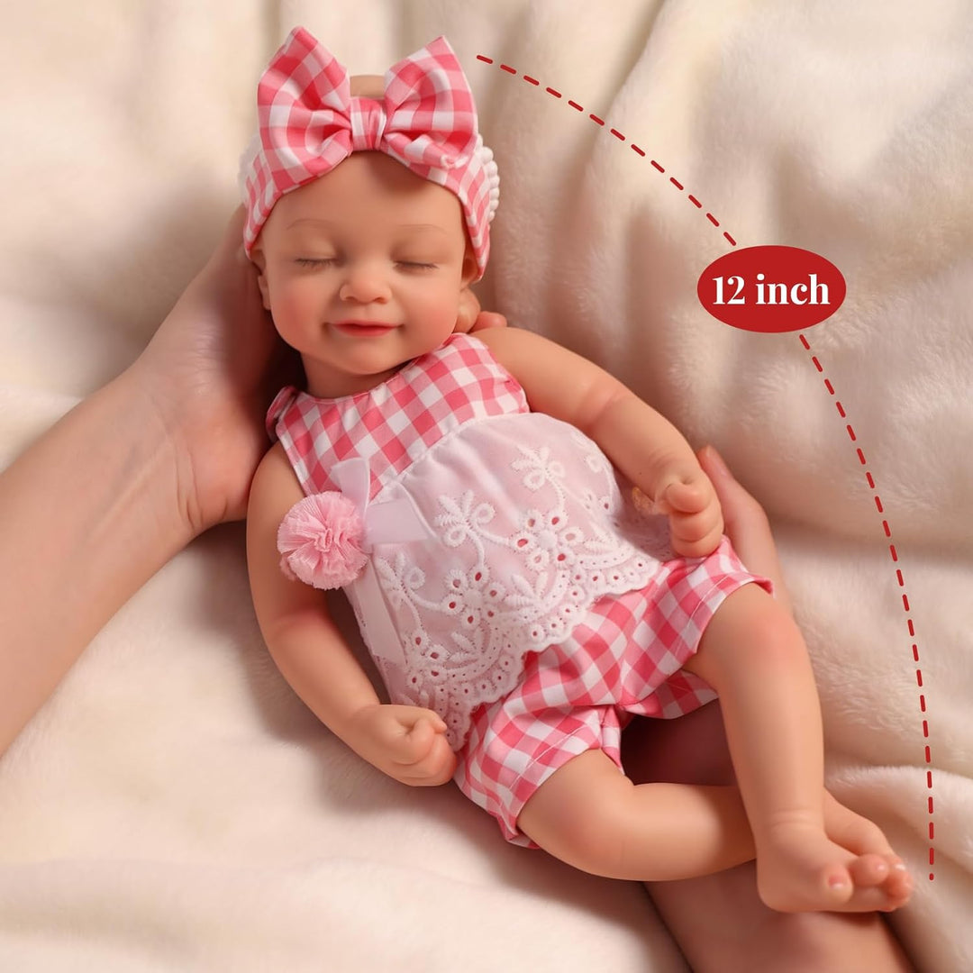 BABESIDE Muñeca bebé de silicona \u2013 Muñecas de bebé Reborn durm...