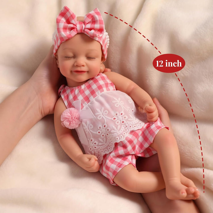 BABESIDE Muñeca bebé de silicona \u2013 Muñecas de bebé Reborn durm...