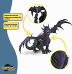 Schleich Eldrador - Shadow Dragon Toy Figurine - Kids Ages 7+ | 70152