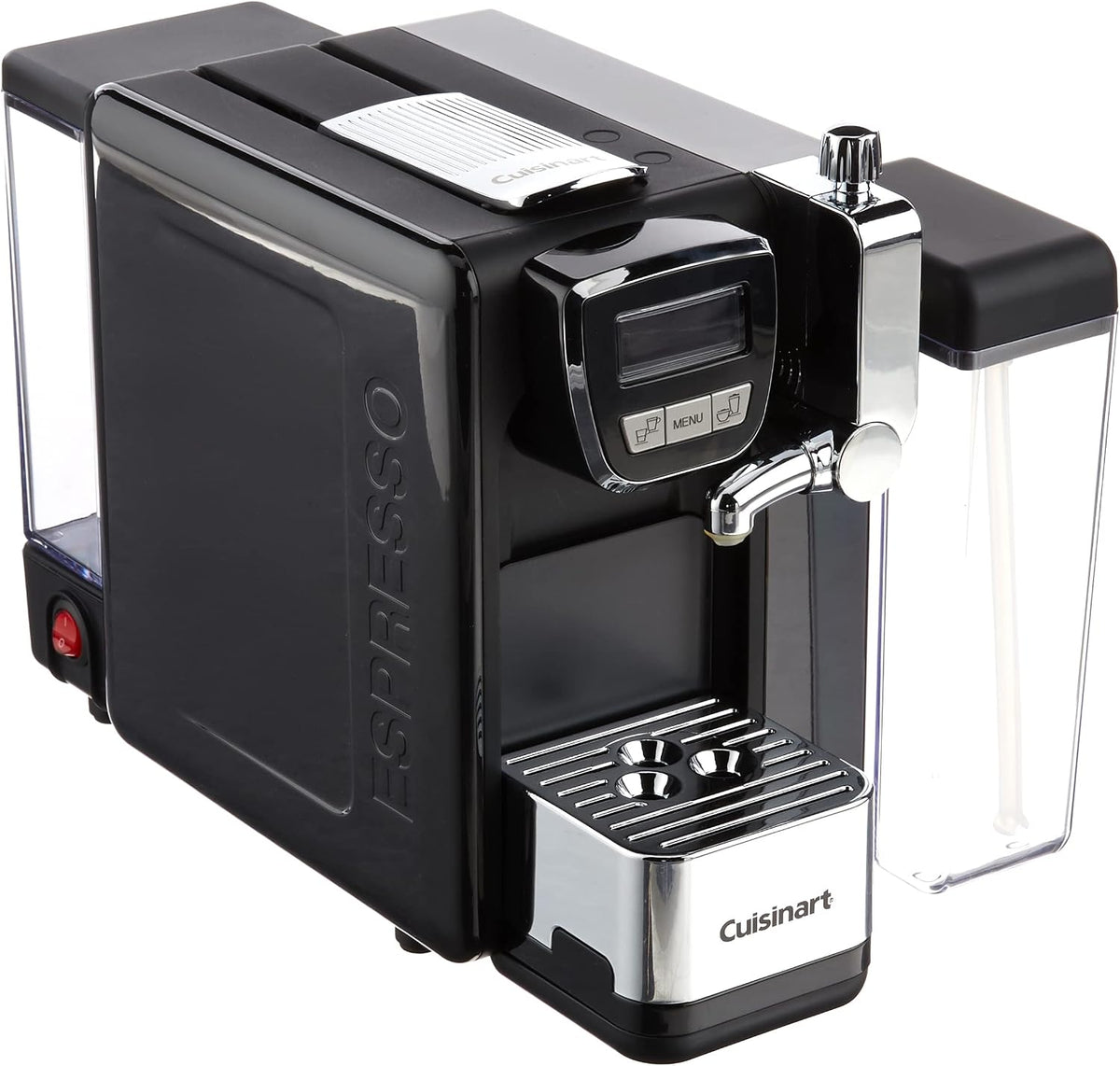 Cuisinart Máquina de café expreso, capuchino y latte, totalmente programable, servicio individual y doble, EM-25