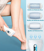 Removedor de callos de pies para pies, herramienta de pedicura impermeable