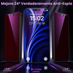 WSKEN Protector de pantalla de privacidad para iPhone 18 Pro Max, degradado