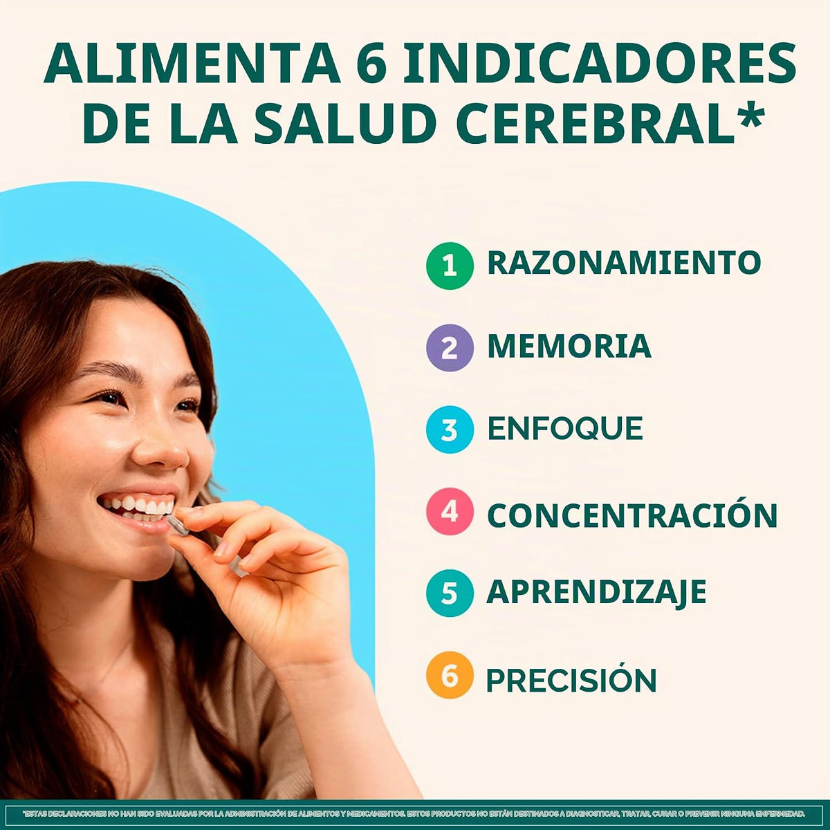 NEURIVA Plus Suplemento cerebral para la memoria y la concentración - 30