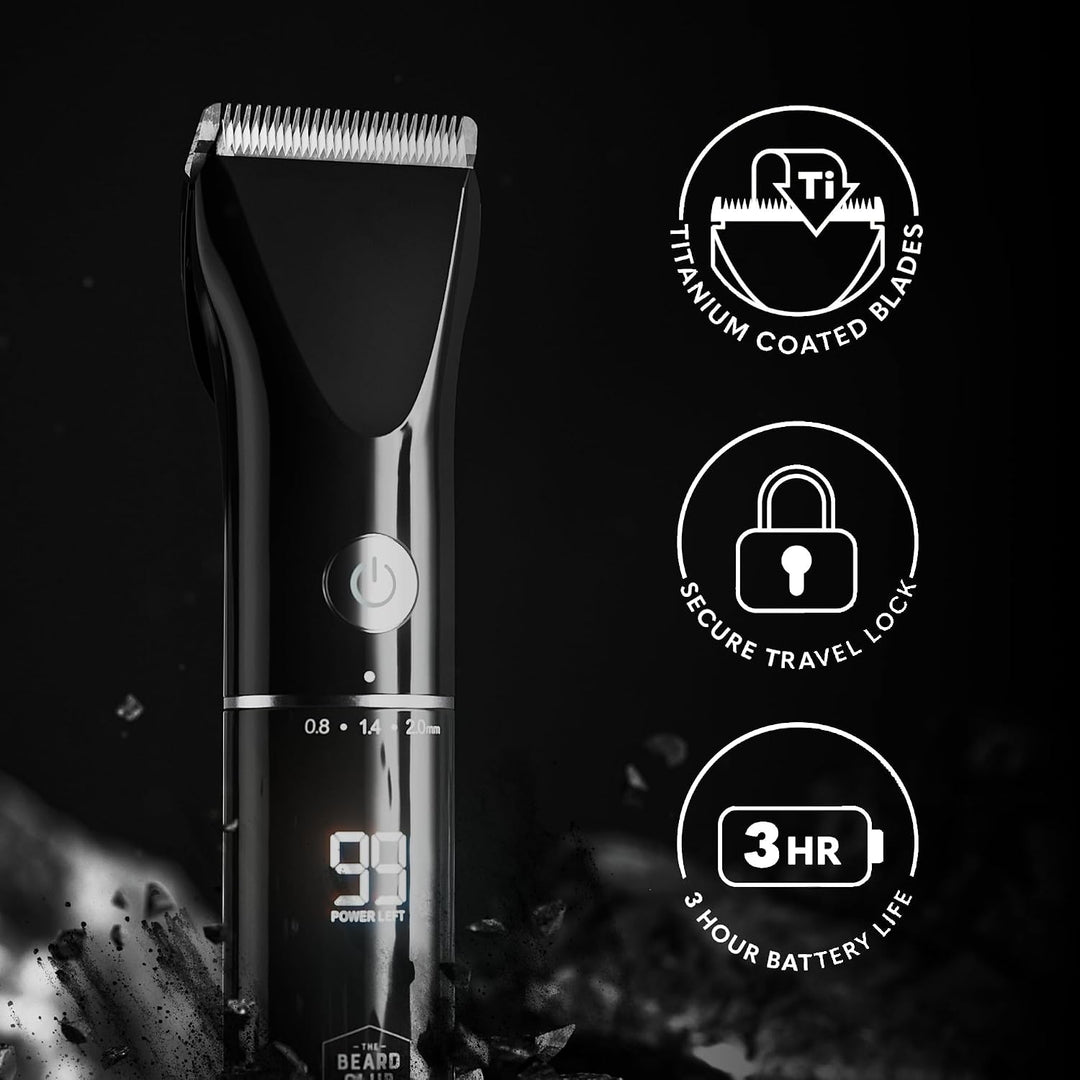 The Beard Club Recortadora de barba para hombres \u2013 Cortadora e...