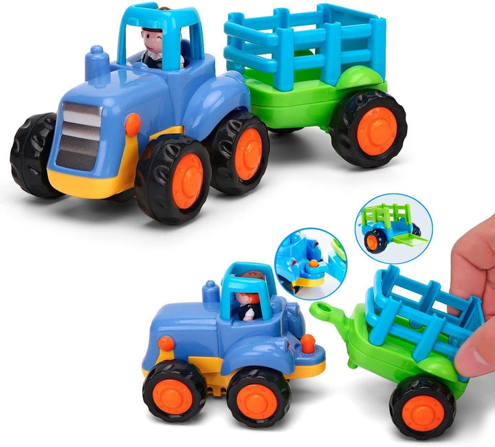 Coches impulsados por fricción camiones de construcción