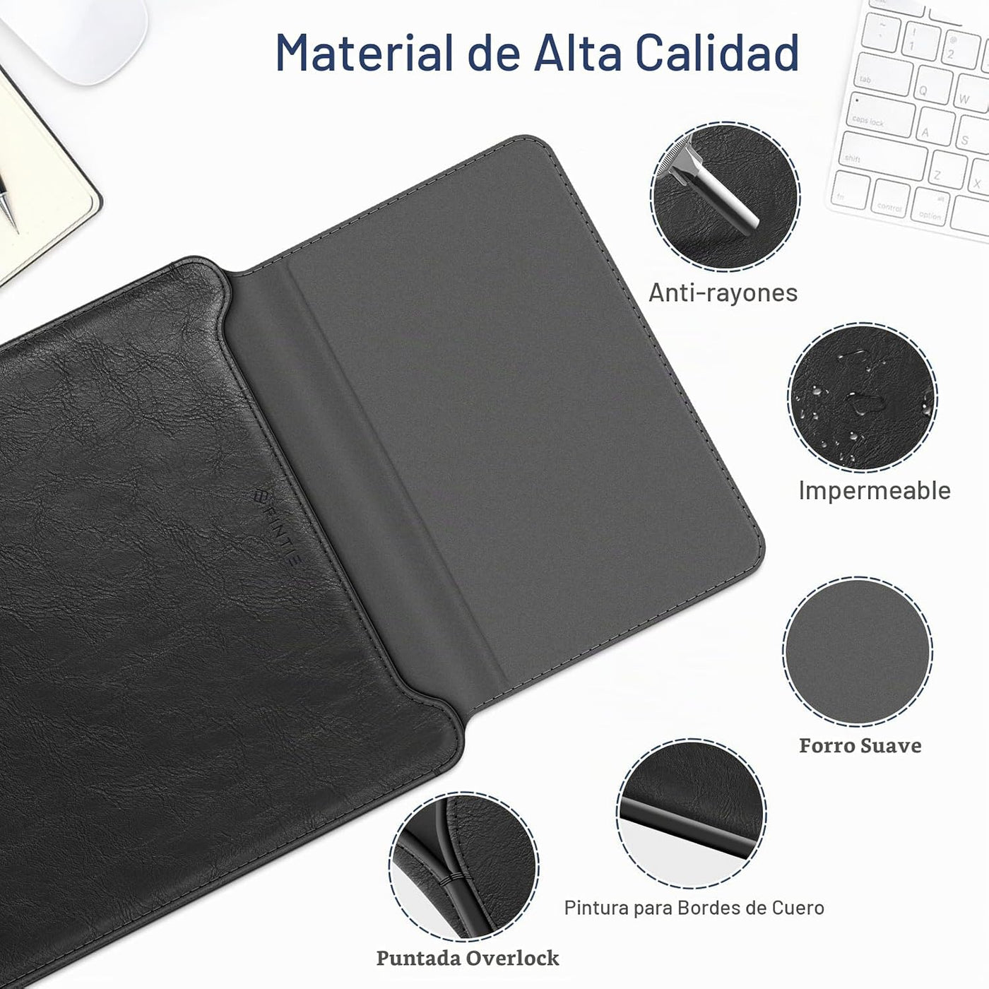 Fintie Funda para MacBook Neo 13 pulgadas, Air 13.6\/13.3 pulgadas,...