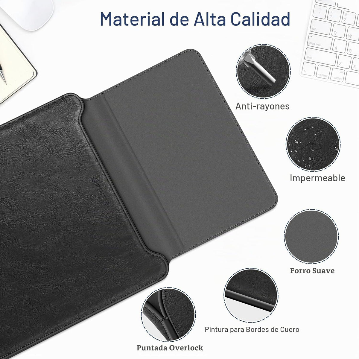 Fintie Funda para MacBook Neo 13 pulgadas, Air 13.6/13.3 pulgadas,...