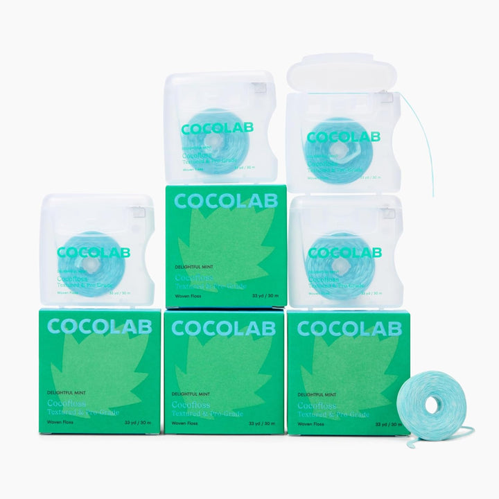 Cocofloss Hilo Dental Tejido, Cuidado Bucal Diseñado por Dentistas,...