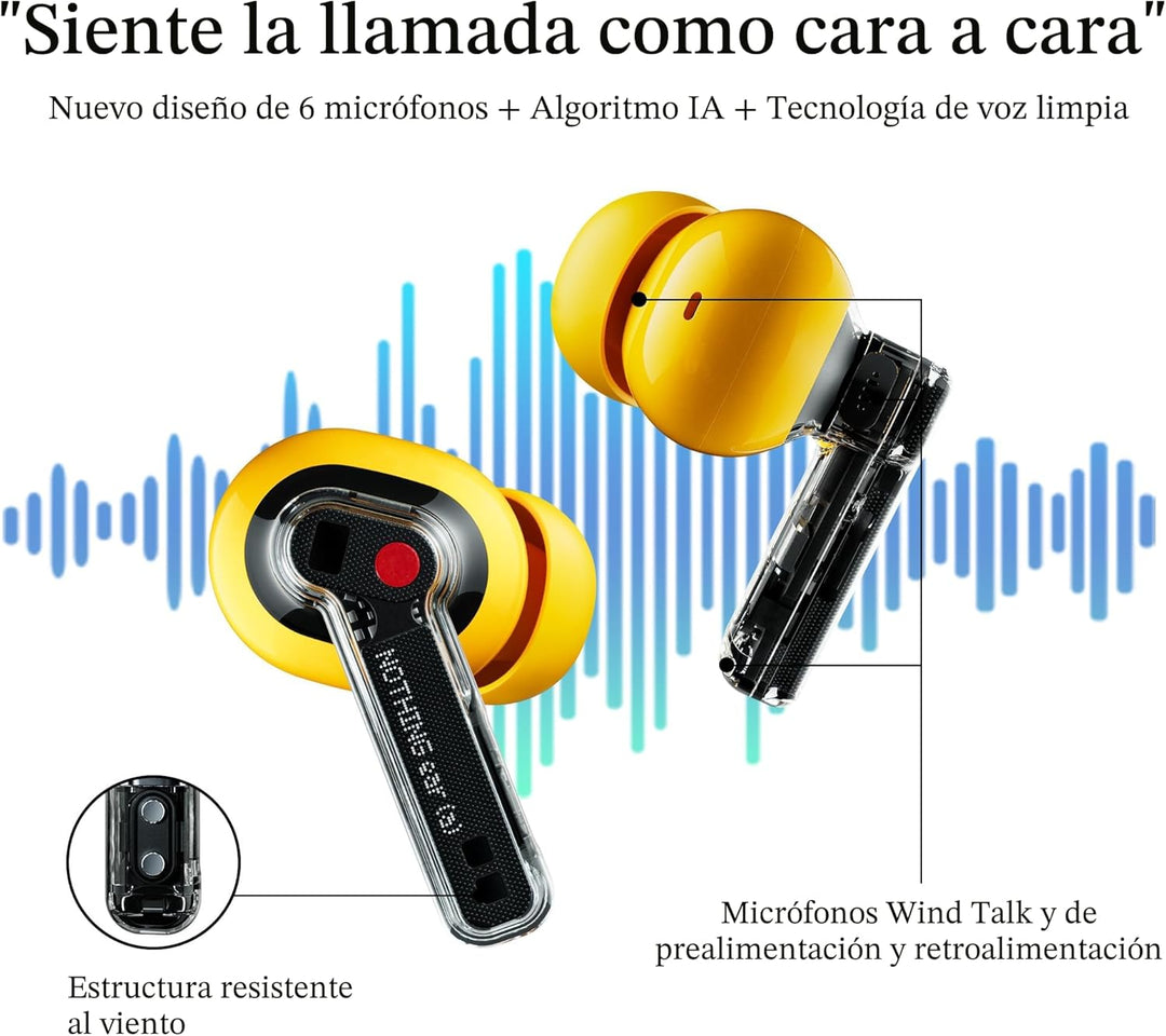 Nothing Ear (a) Auriculares Inalámbricos, Auriculares con Cancelaci...