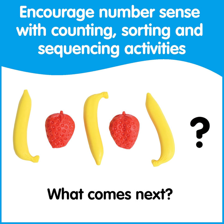 edxeducation Contadores de frutas, juego de 108 | Manipuladores mat...