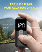 Fanttik X10 Ace Mini Bomba Eléctrica para Bicicleta, 120 PSI, 22 s para Inflar, Parada Automática
