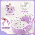 Dreamon Set de muñecas de bebé de 12 pulgadas con accesorios de