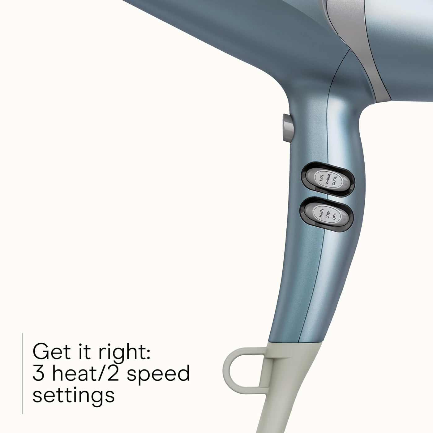 Secador de pelo Infiniti PRO CONAIR con difusor y concentrador, sec...