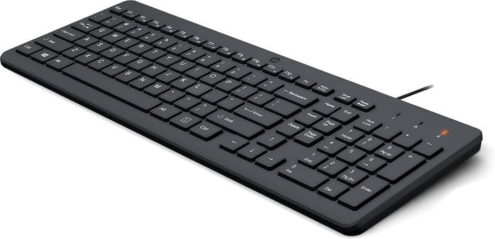 HP Teclado con cable 150 tamaño completo teclado con