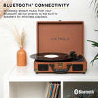 Victrola Journey II - Tocadiscos de maleta con Bluetooth, color verde