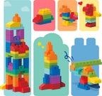 Mega Bloks First Builders - Juego de juguetes de bloques