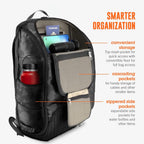 STM Dux - Mochila de 30 litros, resistente, cómoda, innovadora, versátil, elegante, mochila protectora de 360 grados para hombres y mujeres, se adapta a una laptop de hasta 17 pulgadas más una funda
