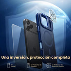 Funda magnética 3 en 1 para iPhone 17 Pro Max, a prueba de golpes y