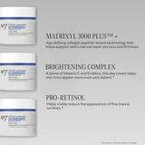 No7 Lift &amp; Luminate Crema facial de triple acción, sin fraganci...