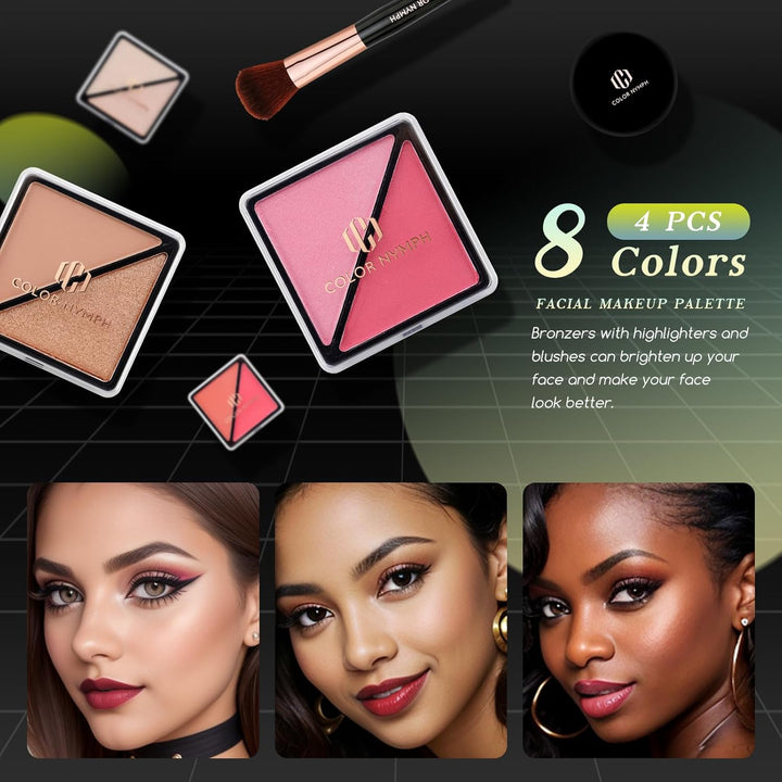 Color Nymph Kit de Maquillaje Principiante para Adolescentes, Estuc...