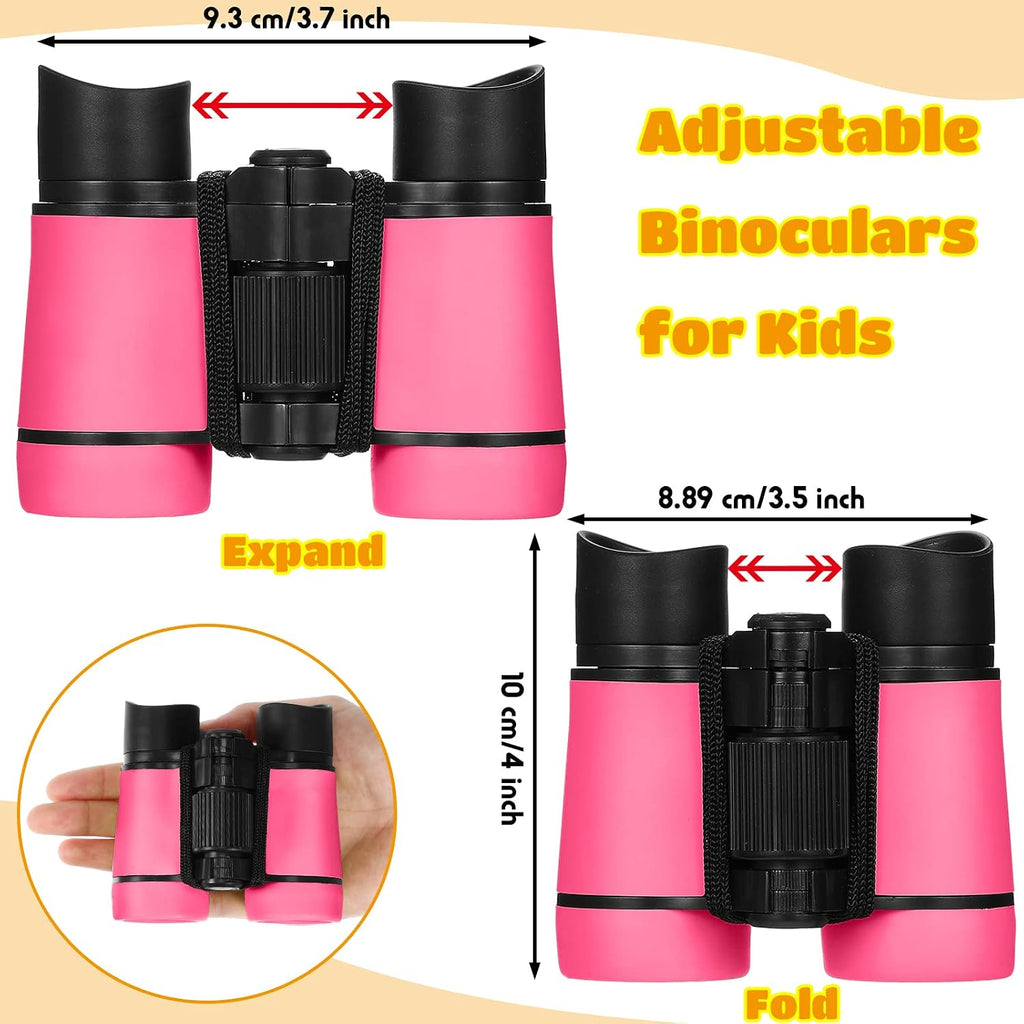 Yunsailing - Binoculares de 6 piezas para niños de 3 a 12 años