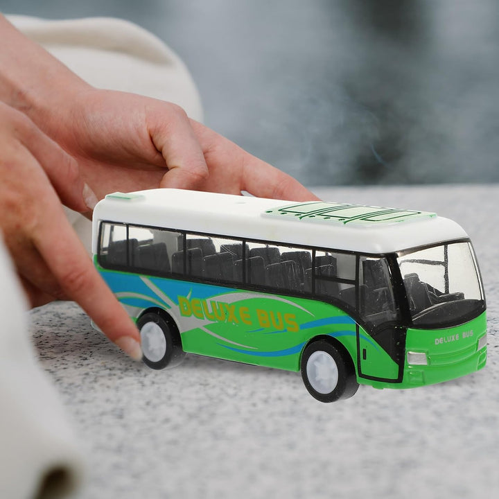 Modelo de autobús móvil realista para coche de autobús de