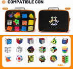 Speed Rubix Cube - Estuche de transporte transparente