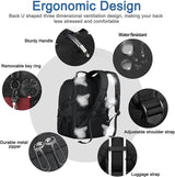 Z-MGKISS Mochila extra grande para hombre, bolsa de viaje para port...