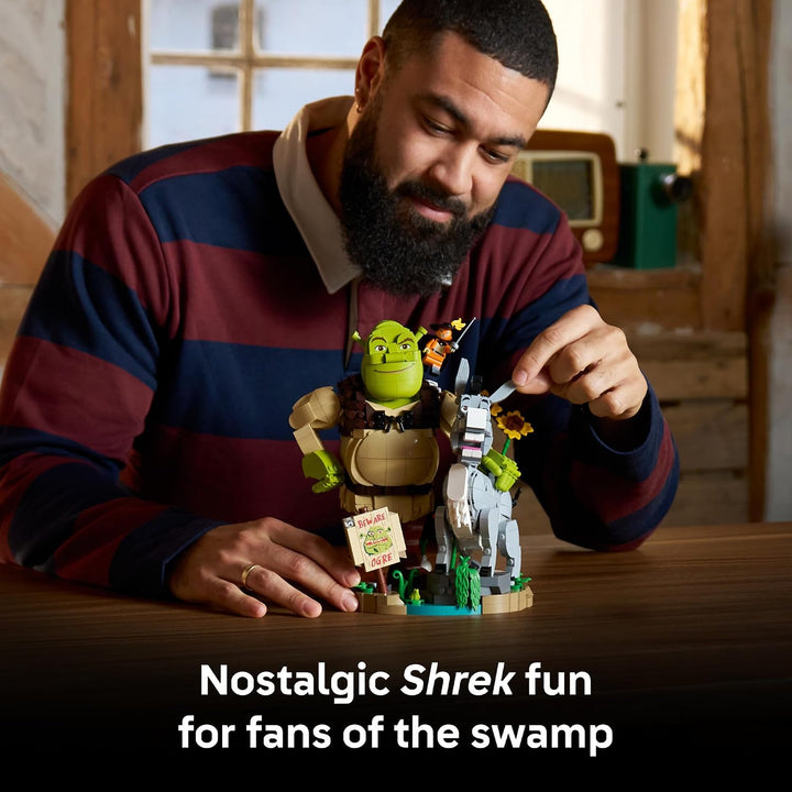 LEGO Shrek: Shrek, el burro y el gato con botas 72423 | Juego de co...