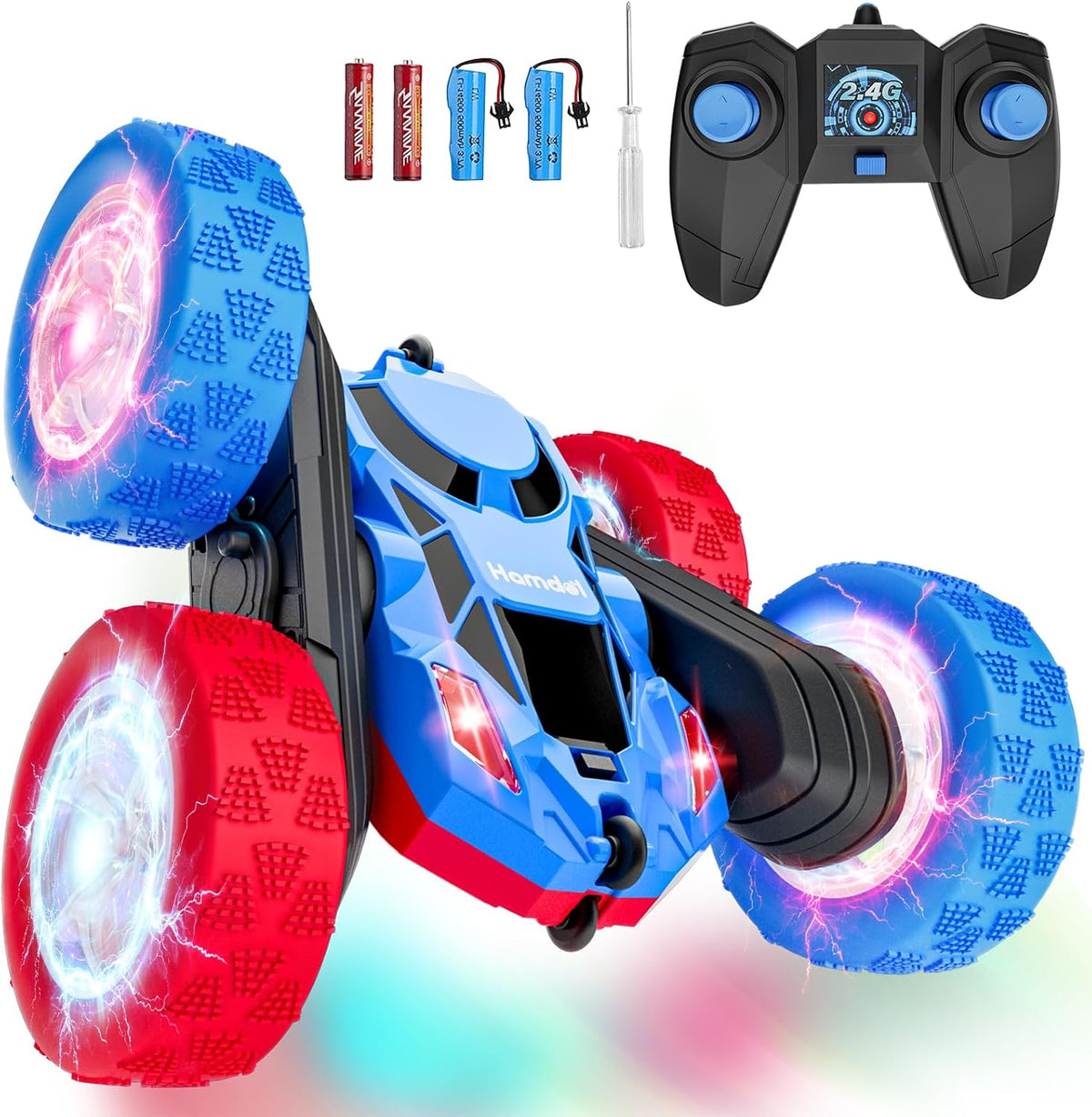 Hamdol - Auto con control remoto RC para niños de 6 a 12 años